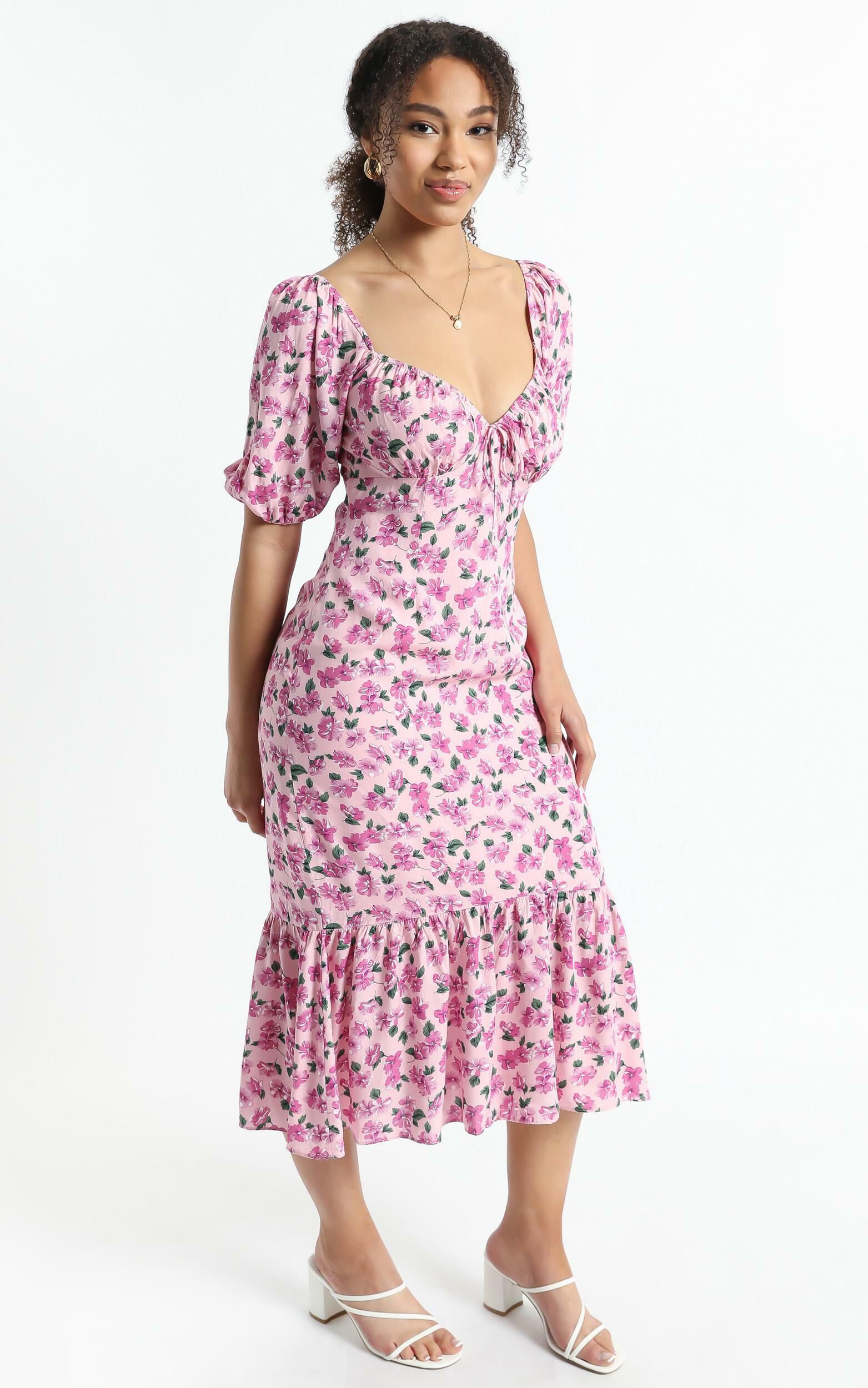 Willow Dress in Lilac Floral | Showpo USA