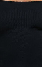 Lucy Midi Dress - Ribbed Side Ruched Bodycon Dress in Black | Showpo USA