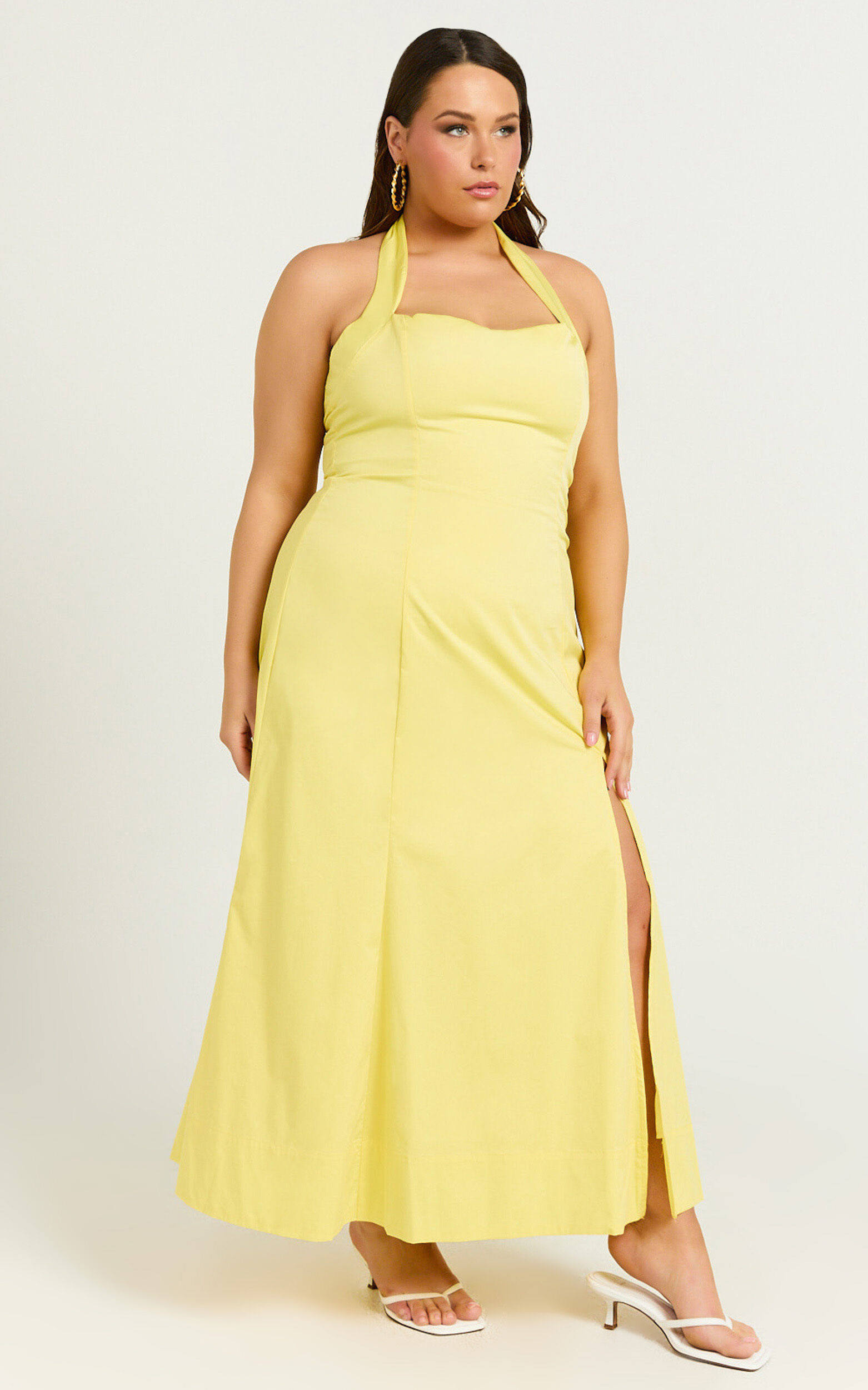 Lemon curve dresses shop