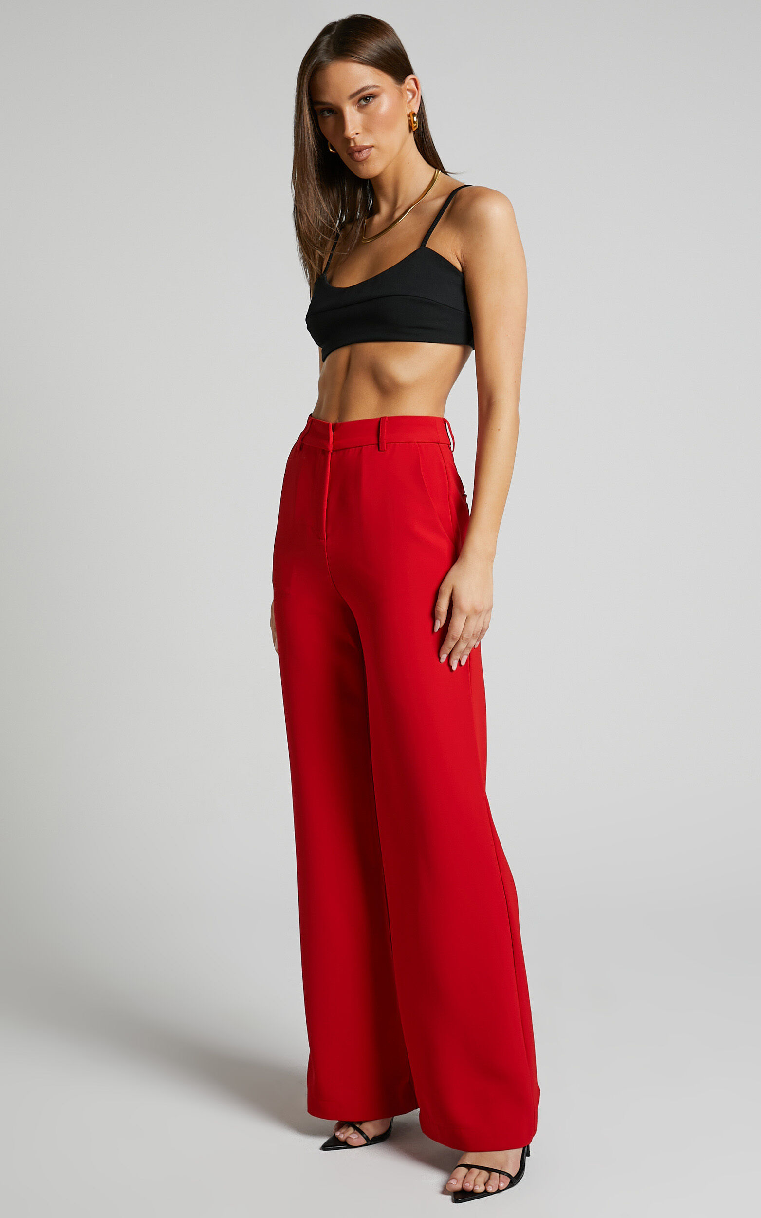 Red sale pants australia