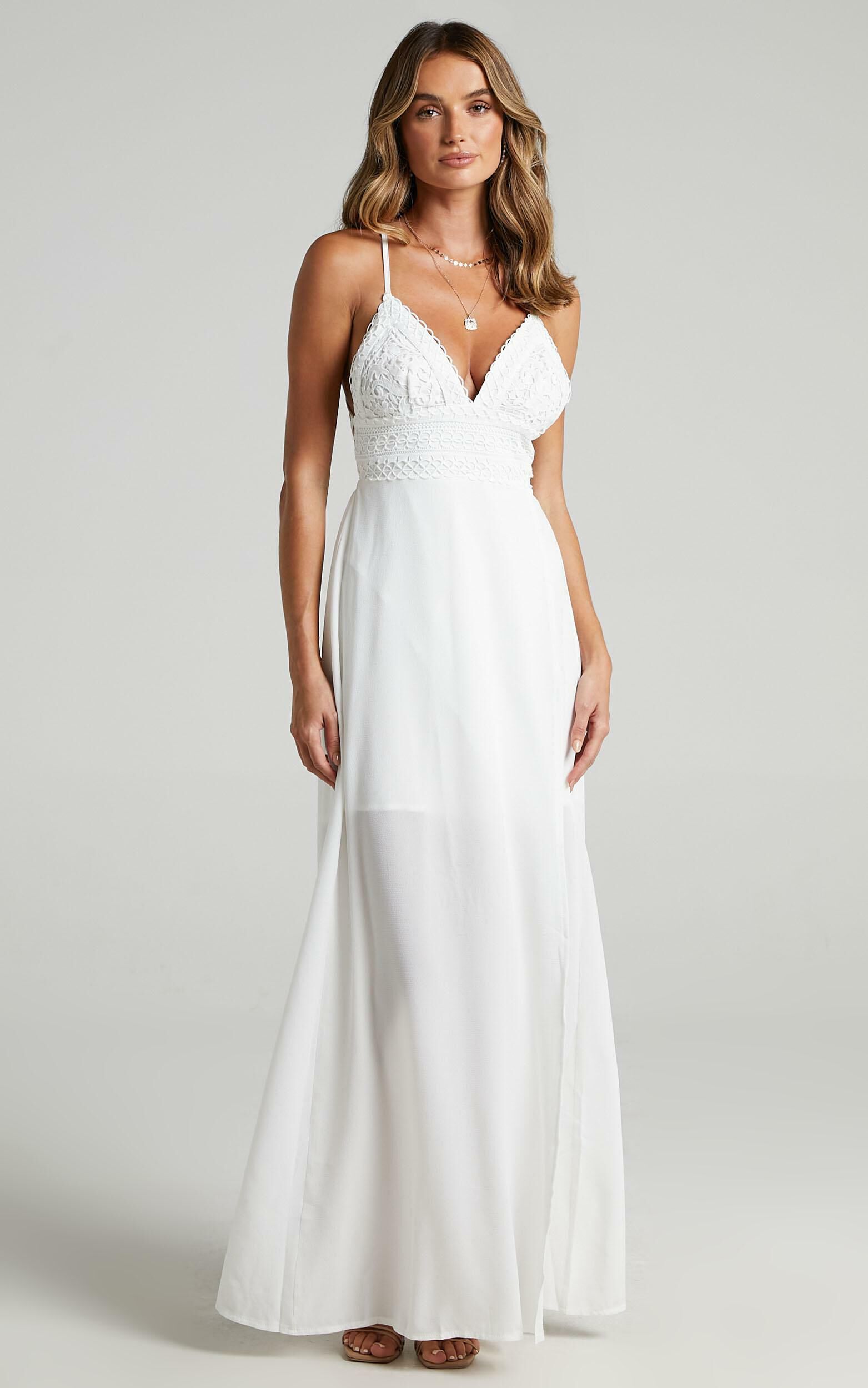 Running free maxi cheap dress in white