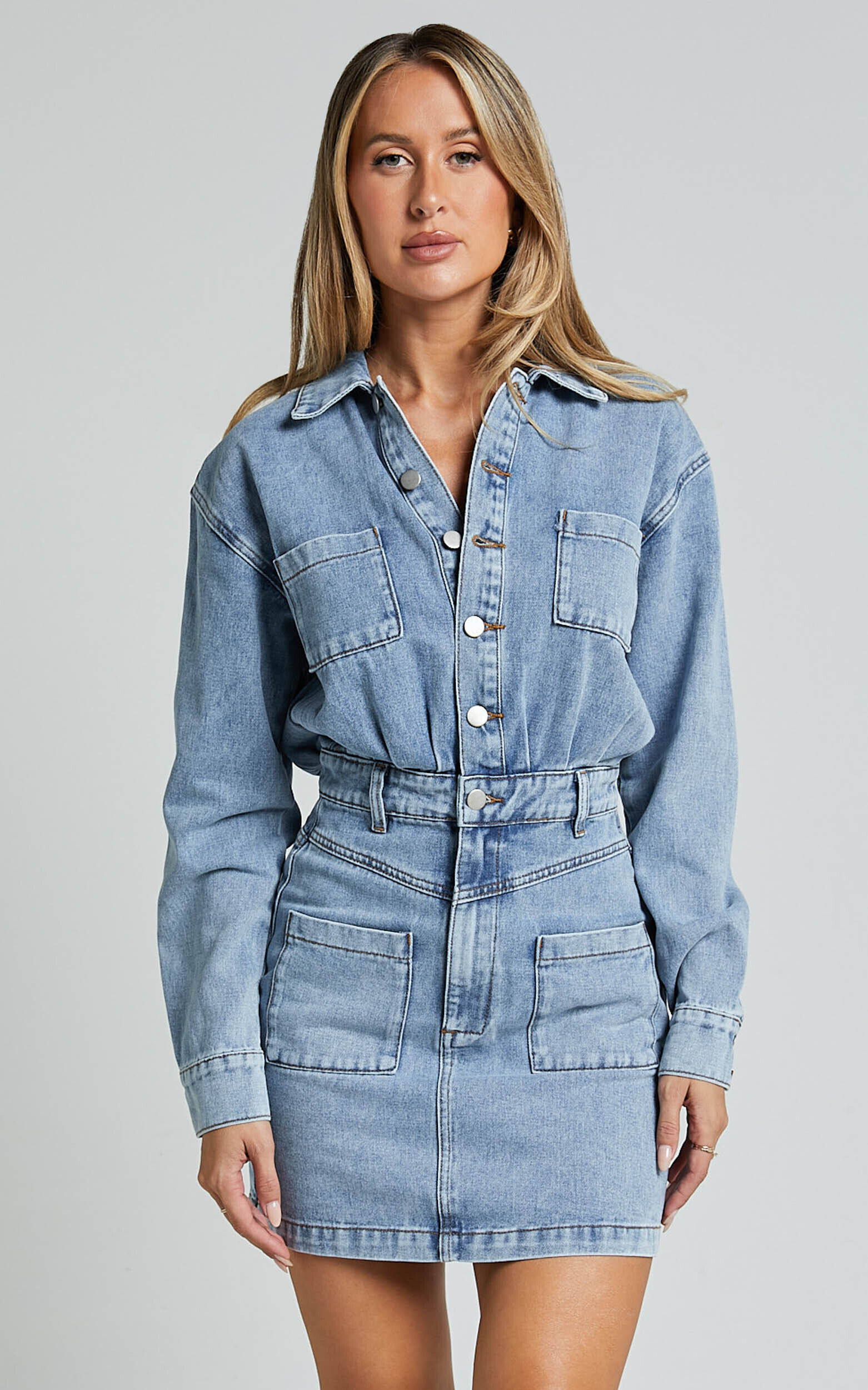 Showpo denim dress new arrivals