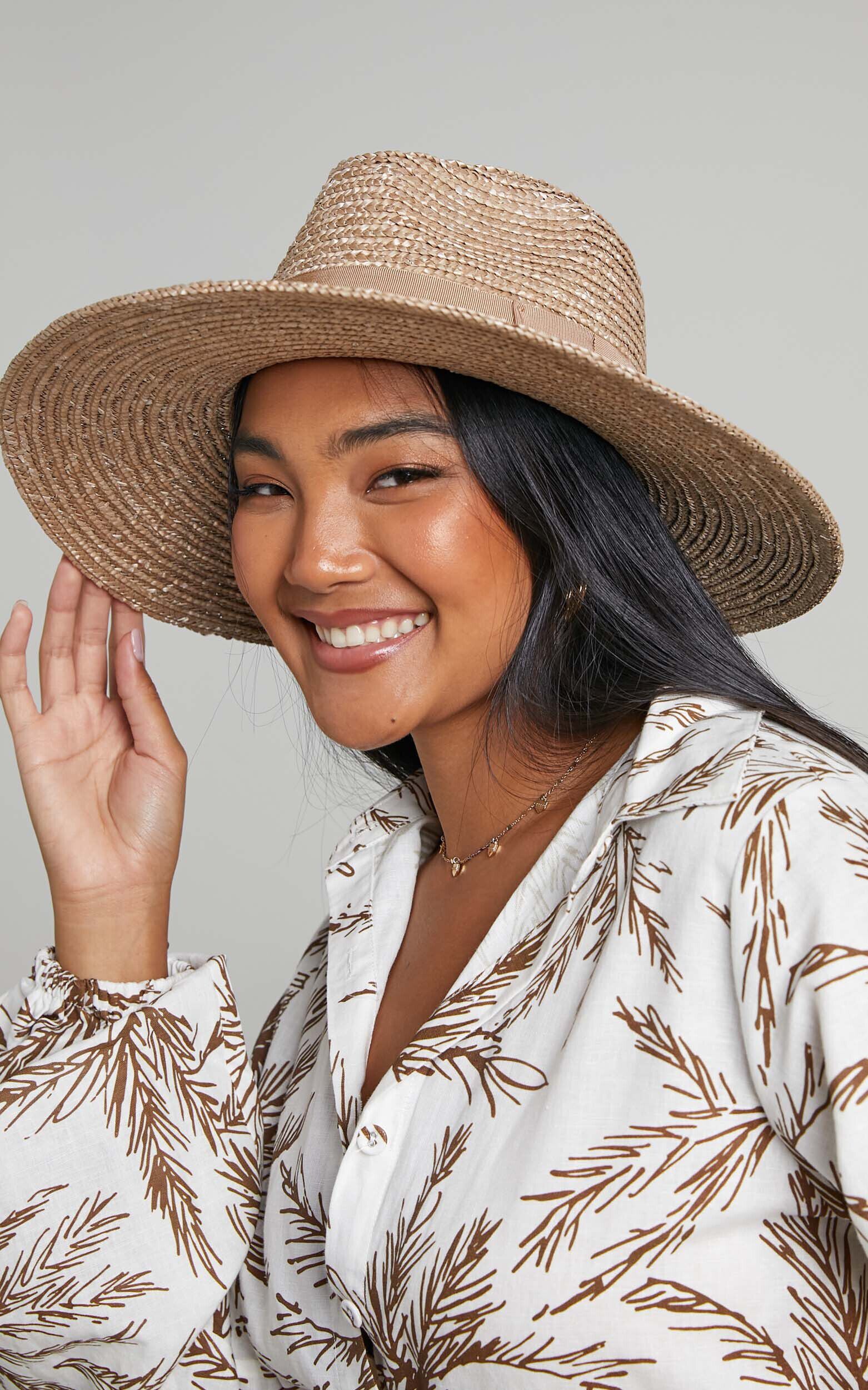 Brixton Joanna Hat in Mojave Showpo