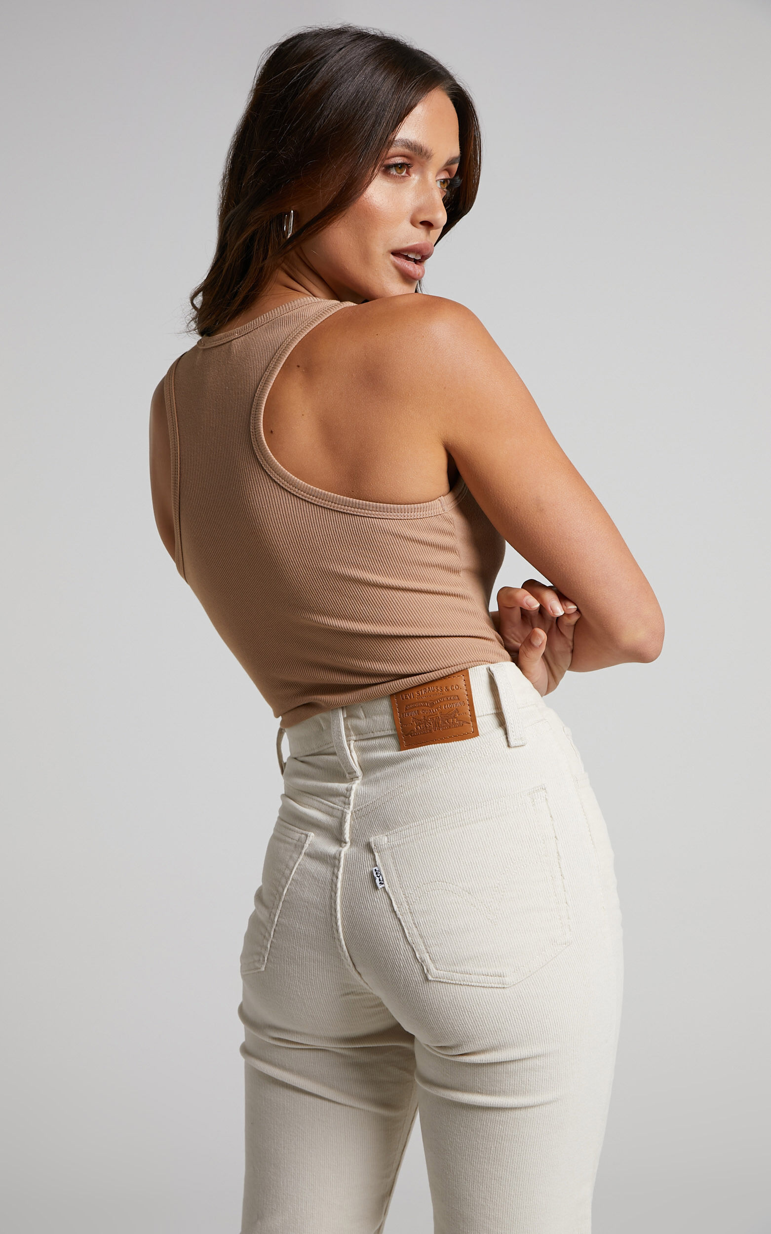 Levis ribcage crop hotsell