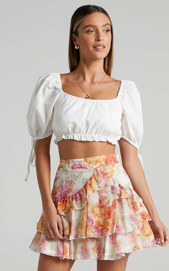 Balin Skirt in Romantic Floral
