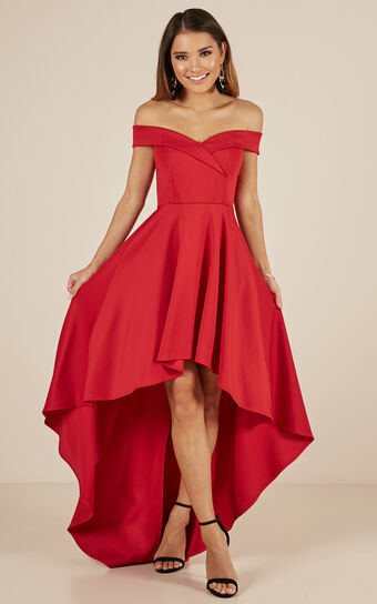 Minute To Midnight Dress In Red