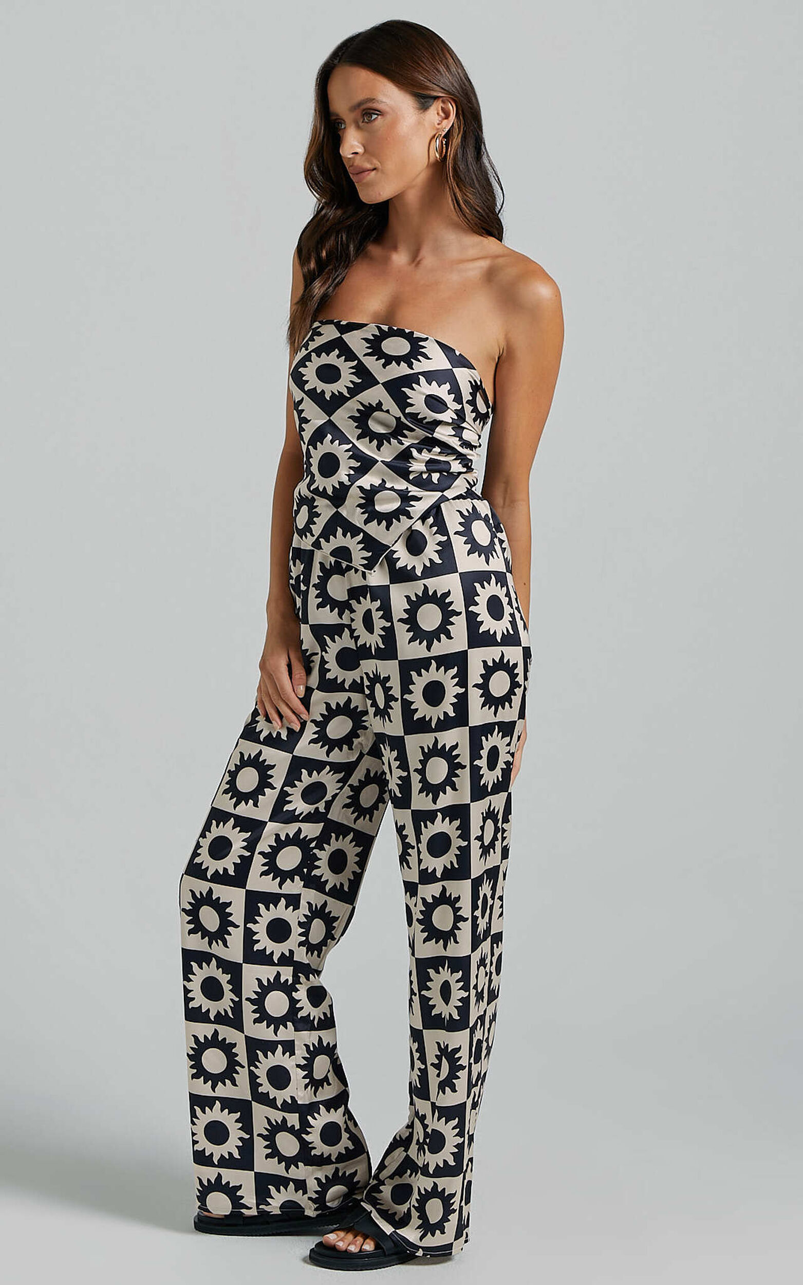 Casey Stretchy Strapless Jumpsuit Casey Stretchy Strapless Jumpsuit