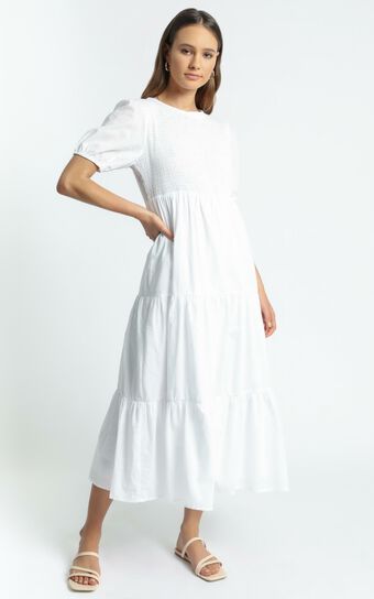 Lorrie Dress in White