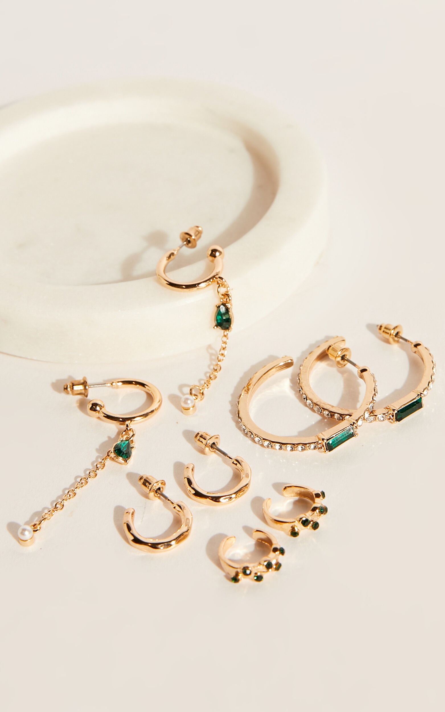 Karlene Multipack Earrings in Gold - NoSize, GLD1