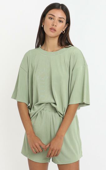 Jessica Top in Olive