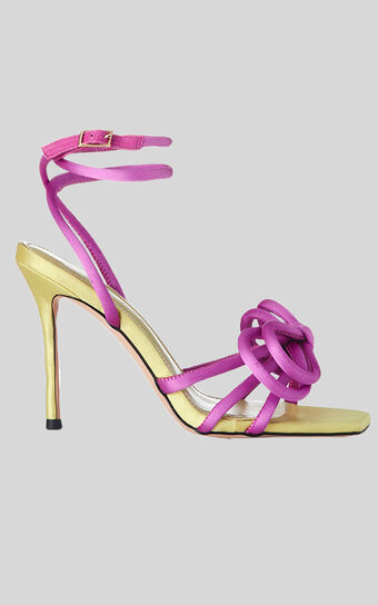 Alias Mae - Mietta Heels in Citrine Satin