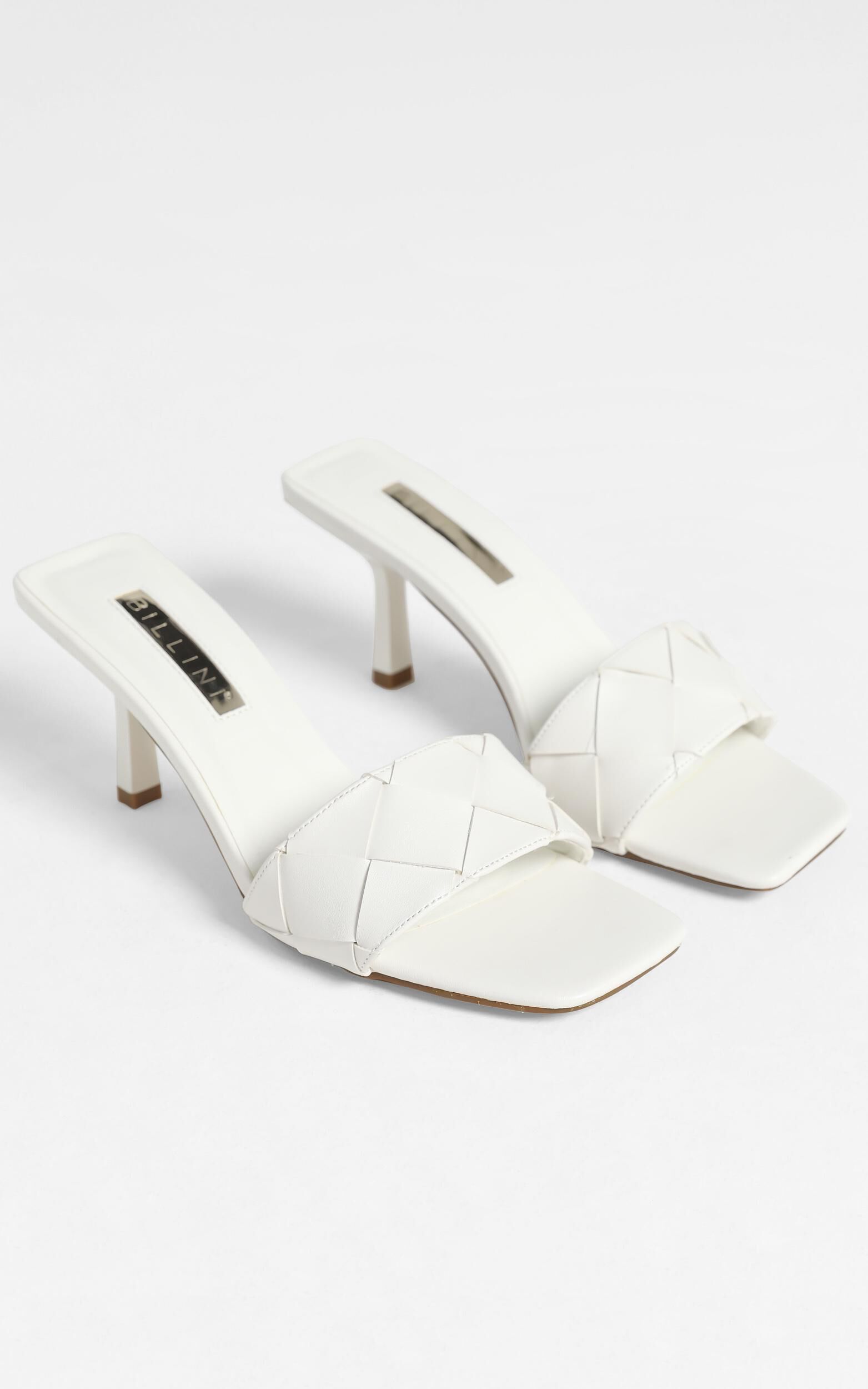 billini heels white