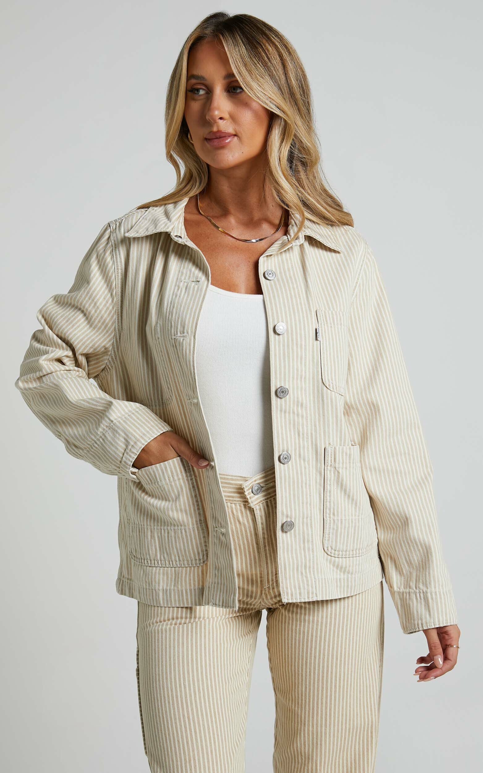 Levi's utility jacket women's top