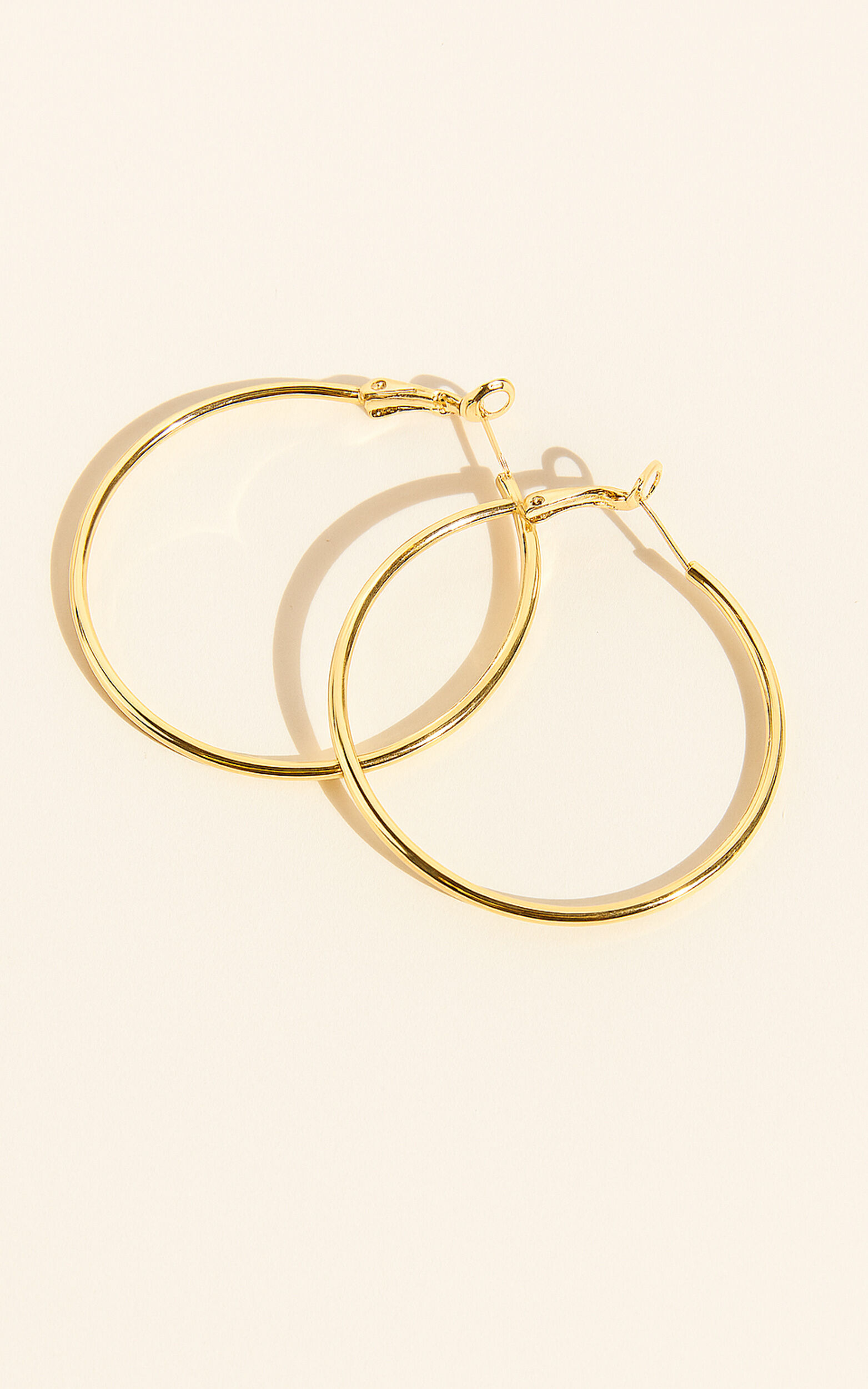 Jaxson Hoop Earrings in Gold - NoSize, GLD1