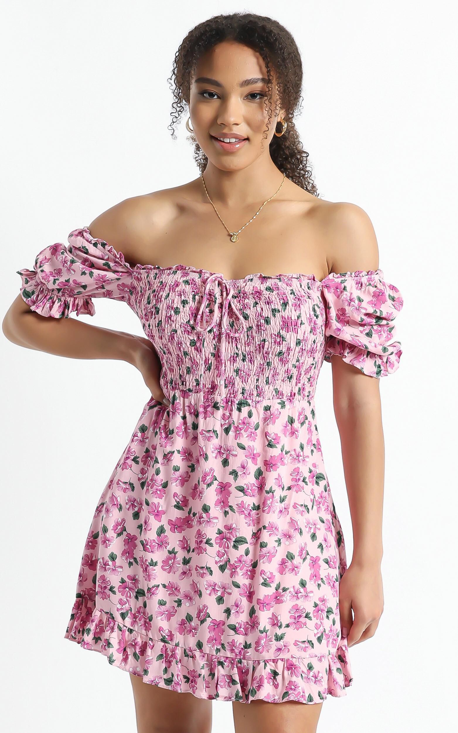 Karma Dress in Lilac Floral | Showpo USA
