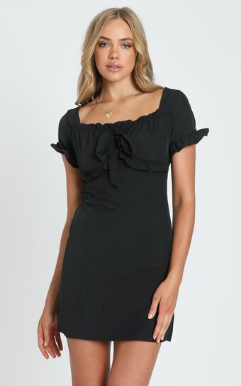 Devon Mini Dress in Black