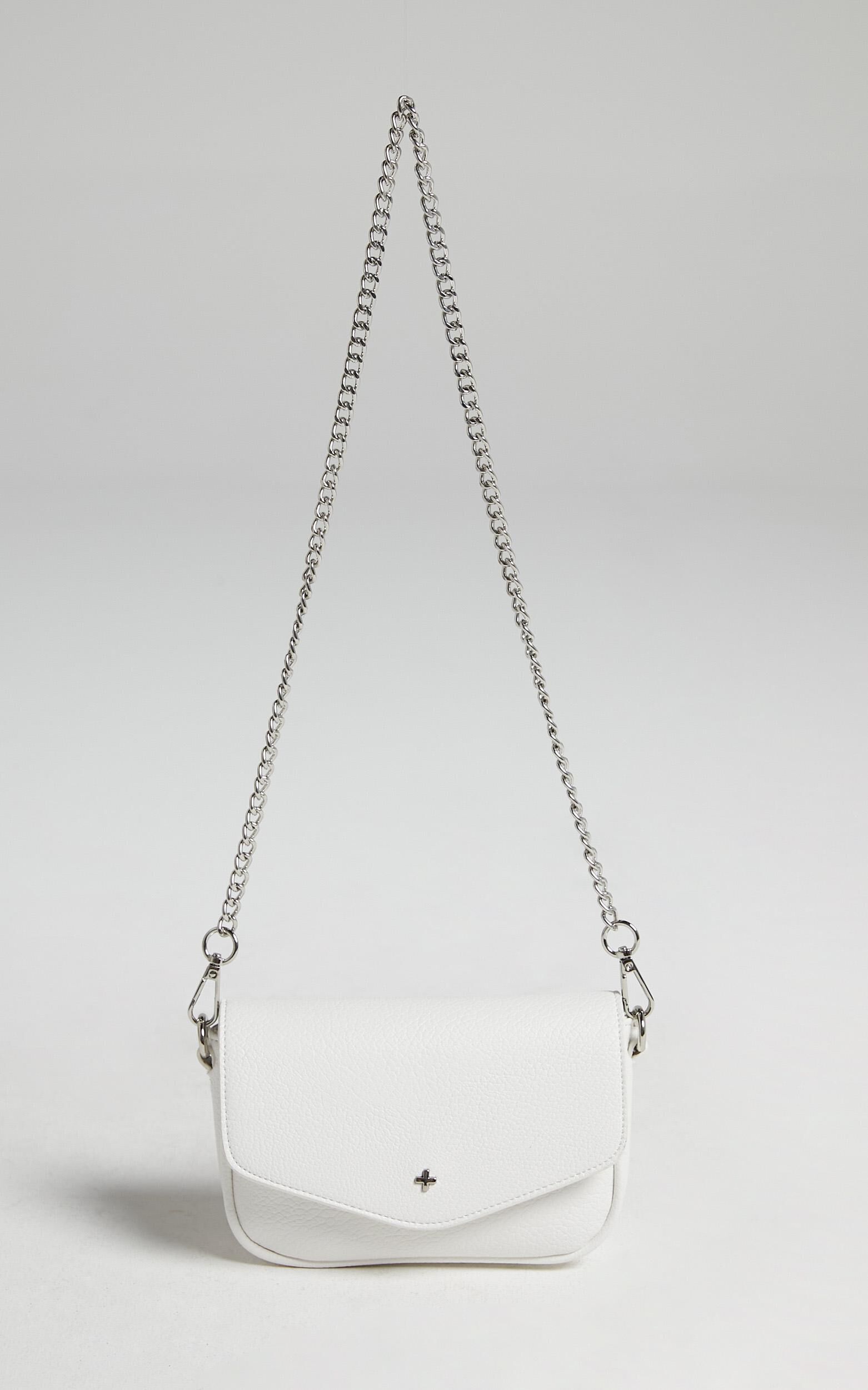 Peta and Jain Legacy Bag in White Pebble Showpo USA