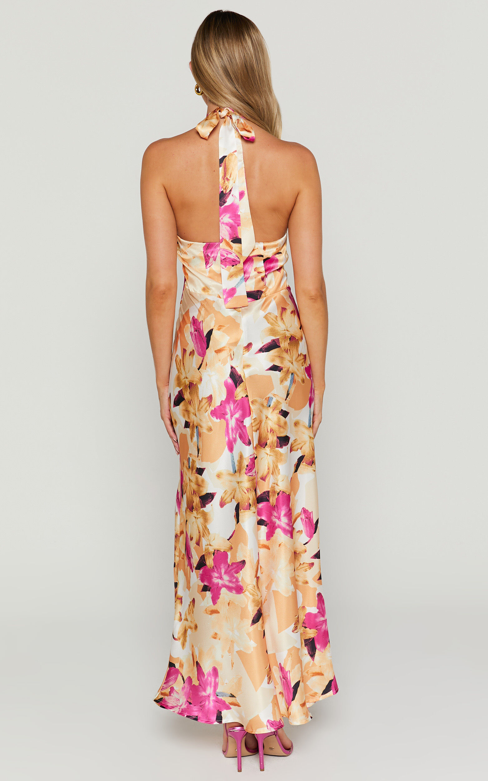Pink maxi online dress canada