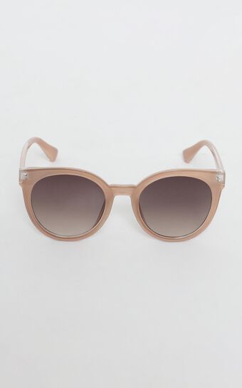 Mink Pink - Sierra Sunglasses In Sand And Brown Grad
