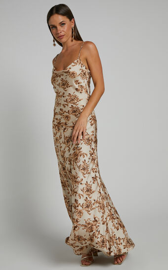 Winona tigerlily cowl maxi dress clearance