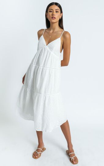 Kyleen Dress in White