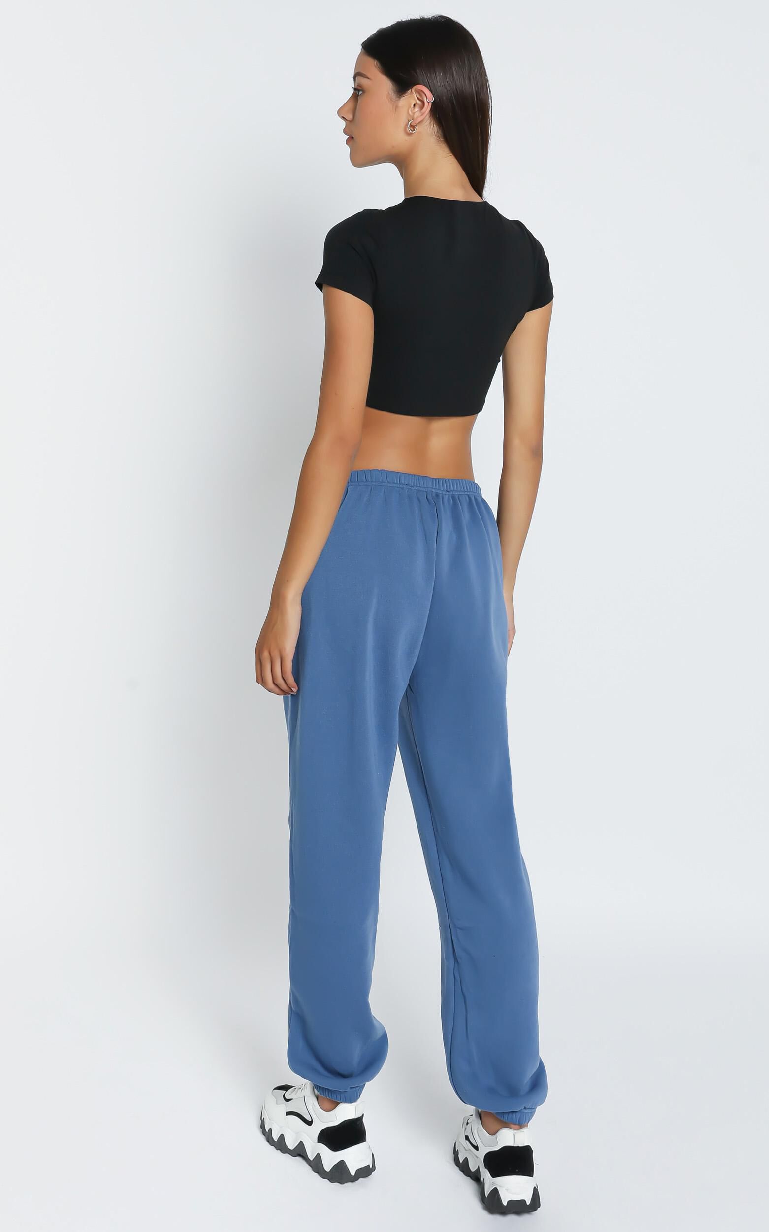 Dusty blue sweatpants new arrivals