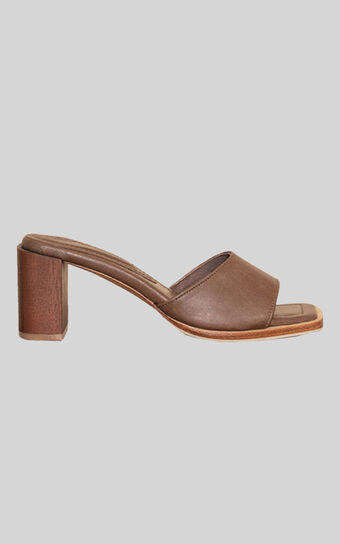 James Smith - Bellagio Sandal in Brown Vintage