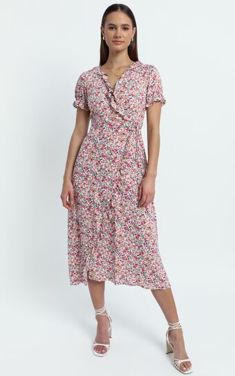 Affinity dress in Pink Floral