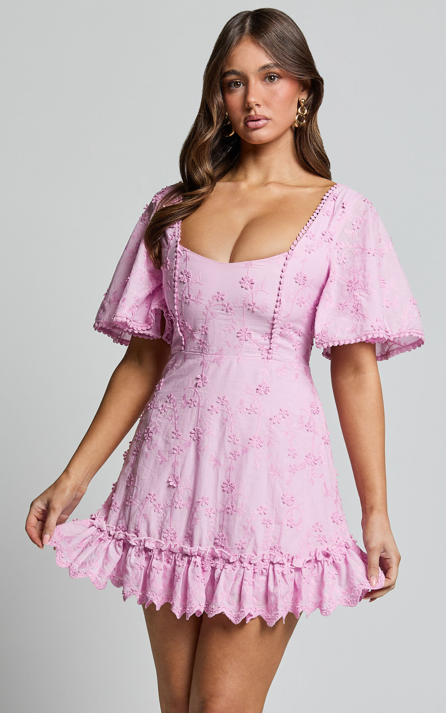 e*a様 Herlipto French Bouquet Puff Dress French Bouquet Puff Sleeve Dress