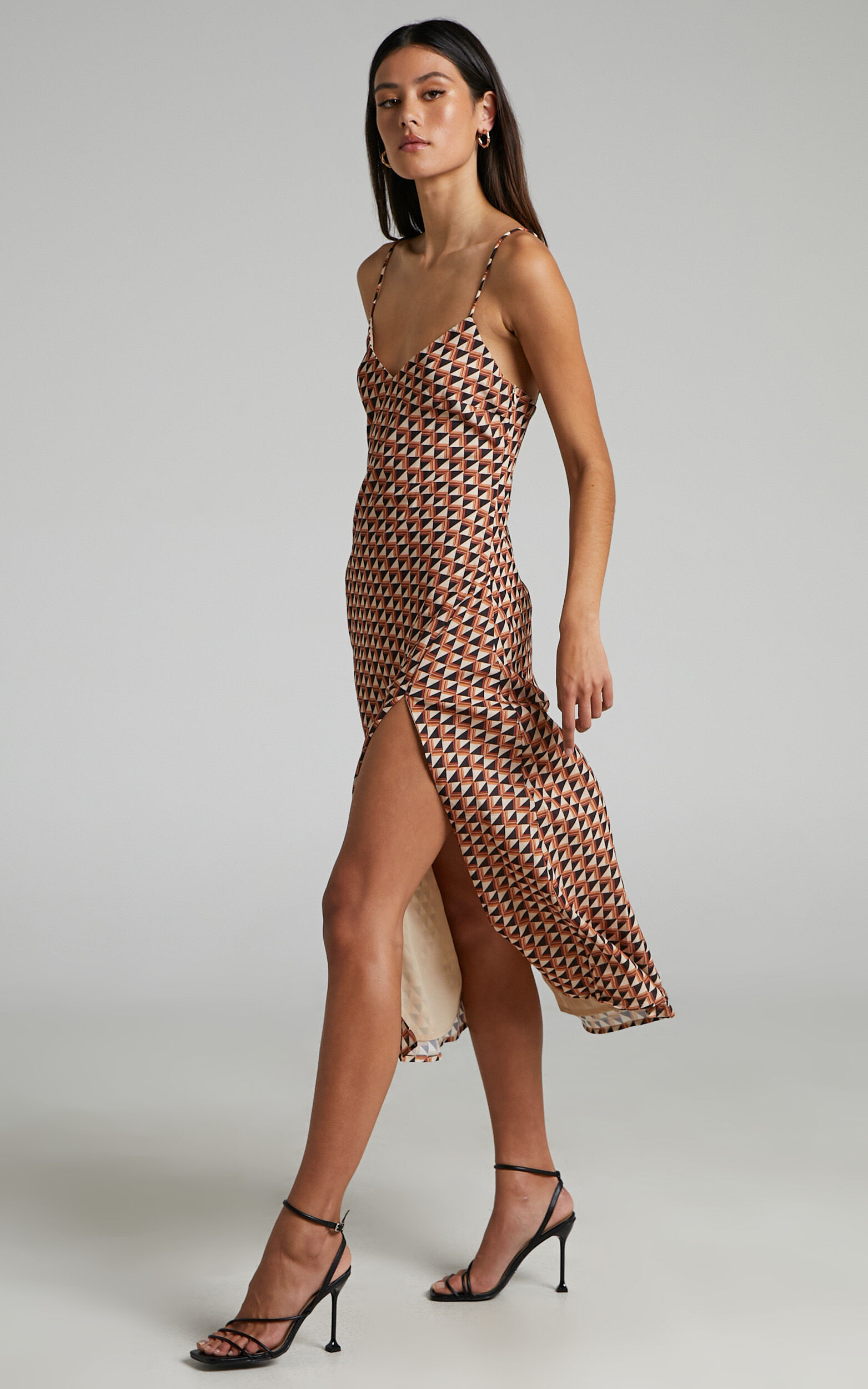 Split slip dress cheap