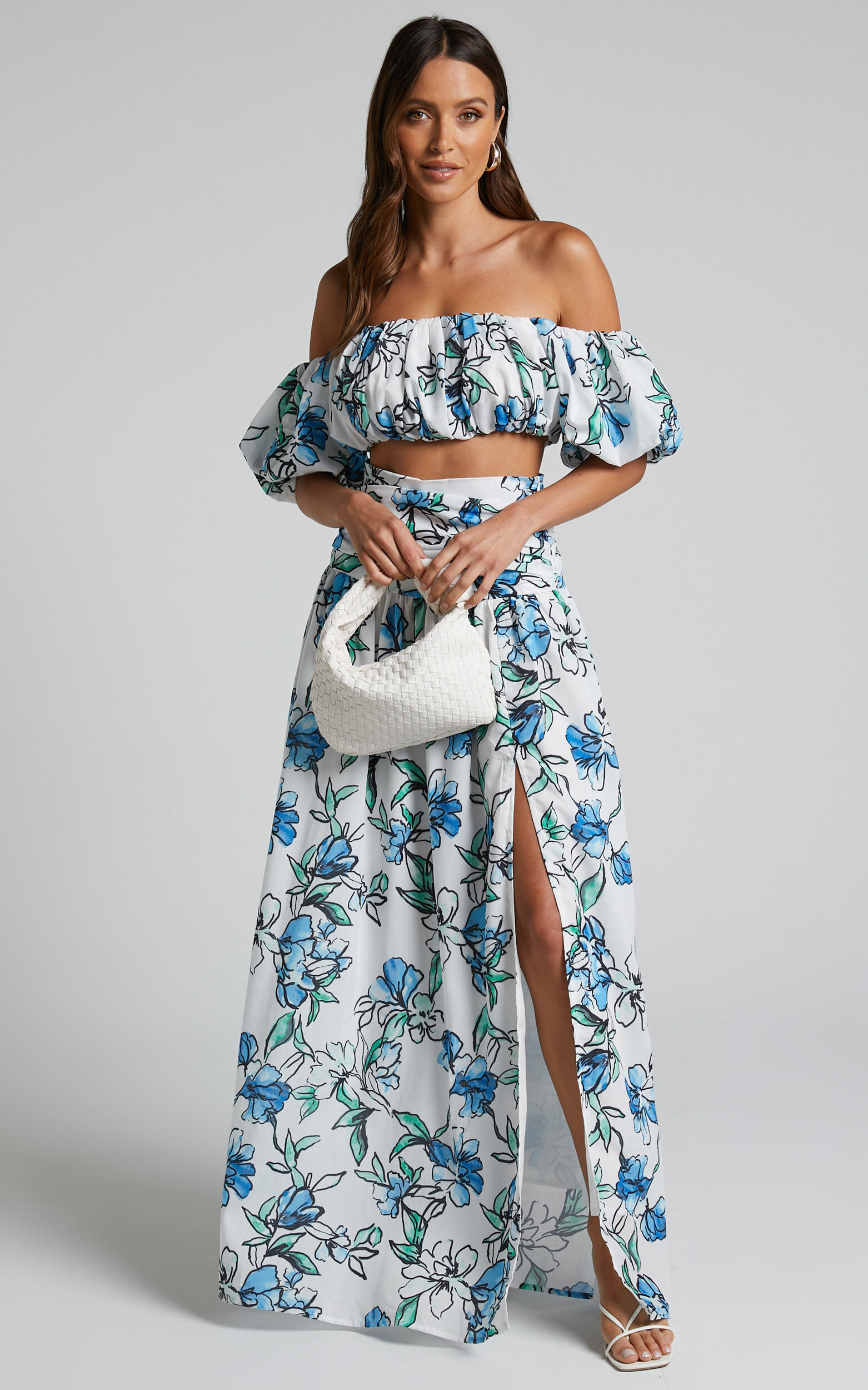 Off shoulder sales dress top
