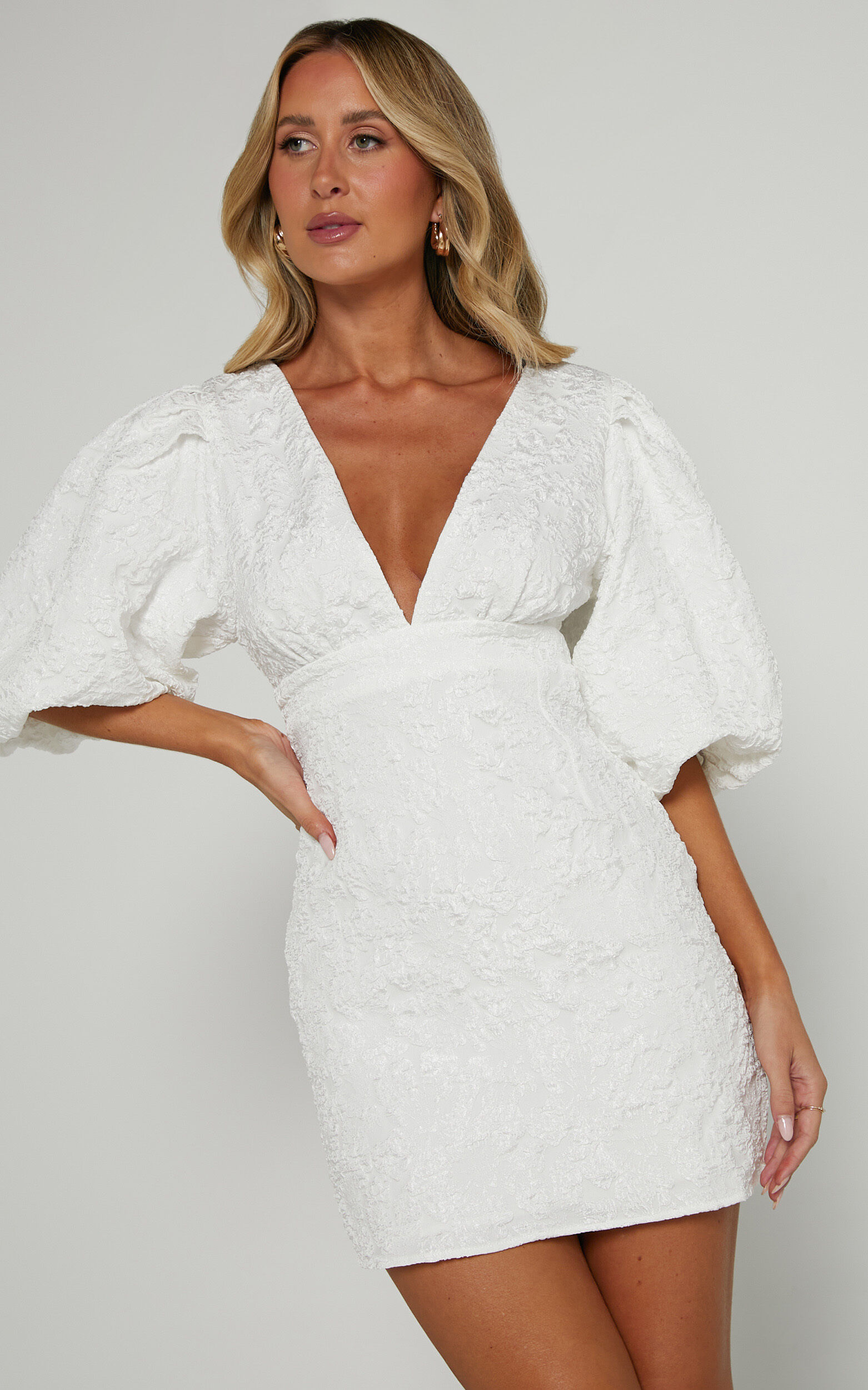V neck bodycon 2025 dress