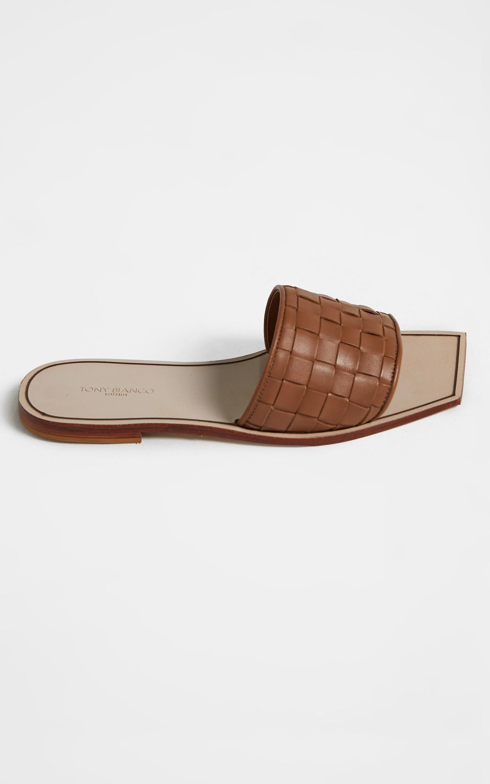 Tony Bianco Raquel Sandals in Camel Showpo
