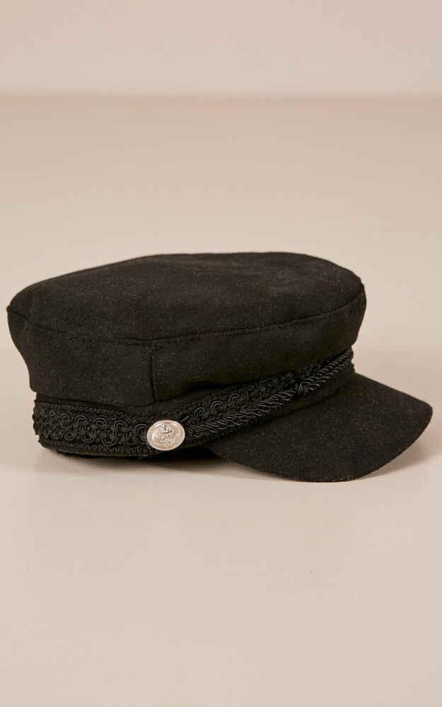 ハット BOSS Woman Hat Black 50539512 001 Hat Ysabel-RA BOSS BLACK | color Black | Gomez.pl/en
