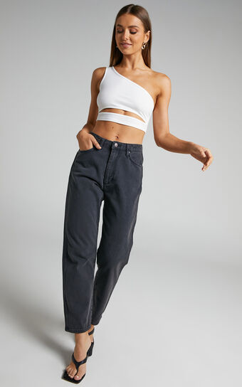 Wrangler - Claudia High Straight in Eclipse Black