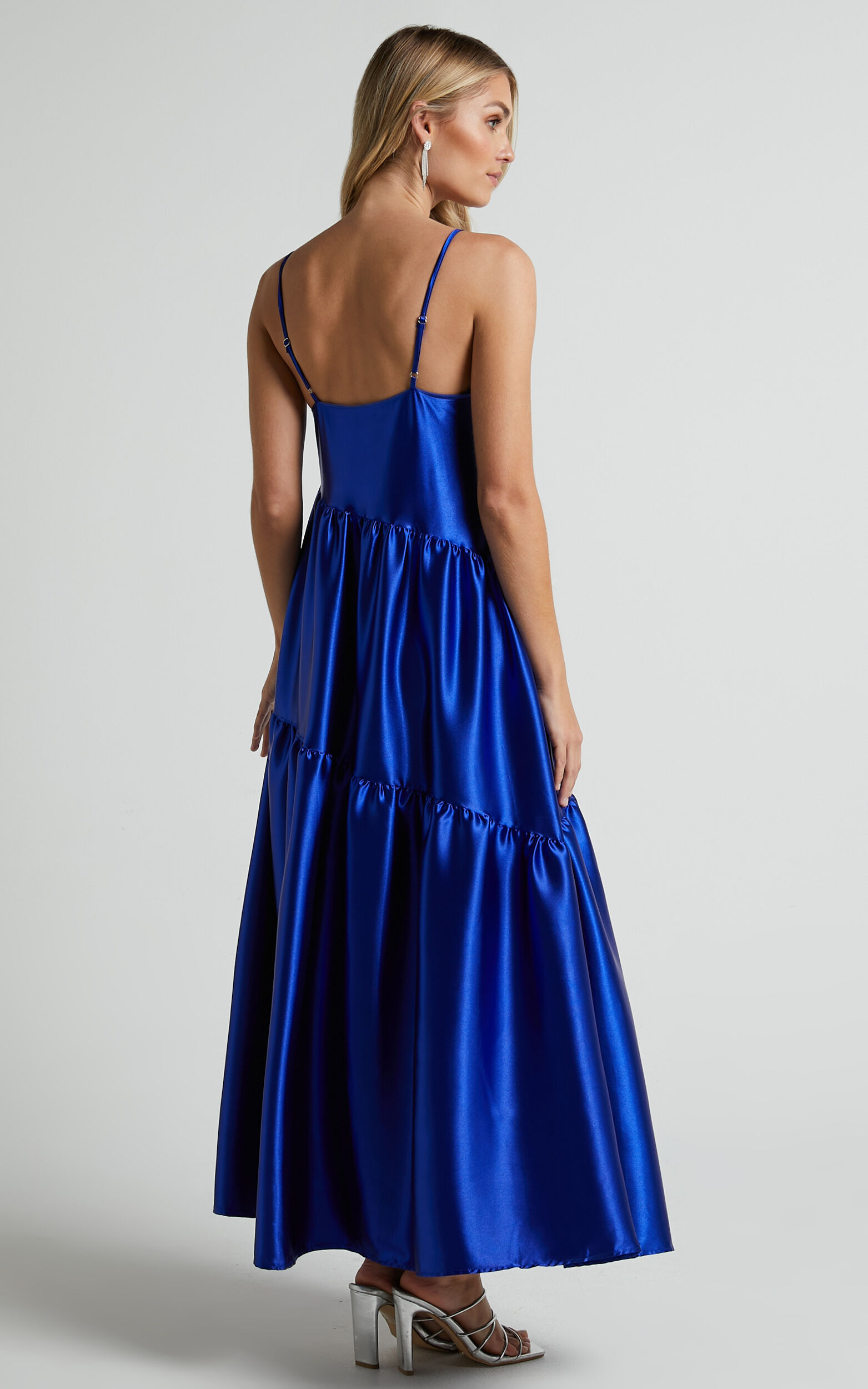 Kamari online satin maxi