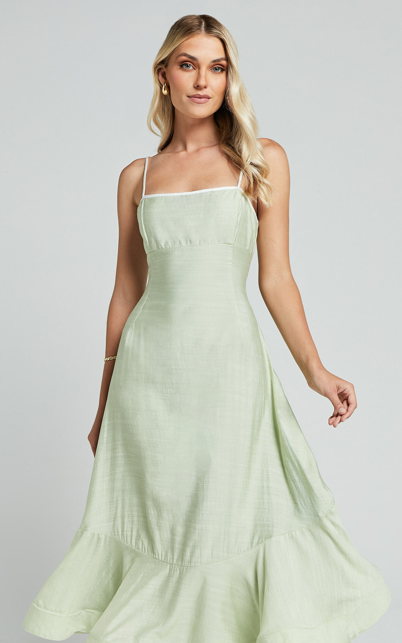 Bridesmaid Dresses Pistachio