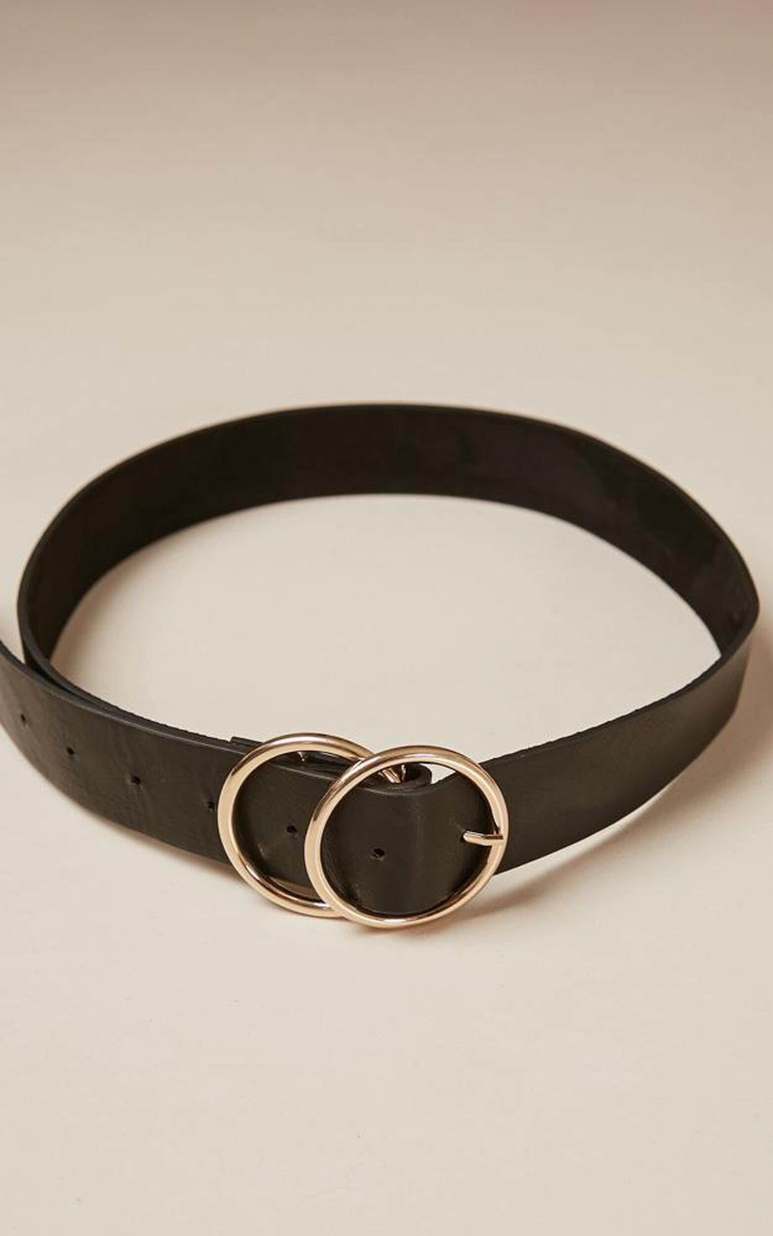 Midnight Charm belt in black and gold - S/M, BLK2