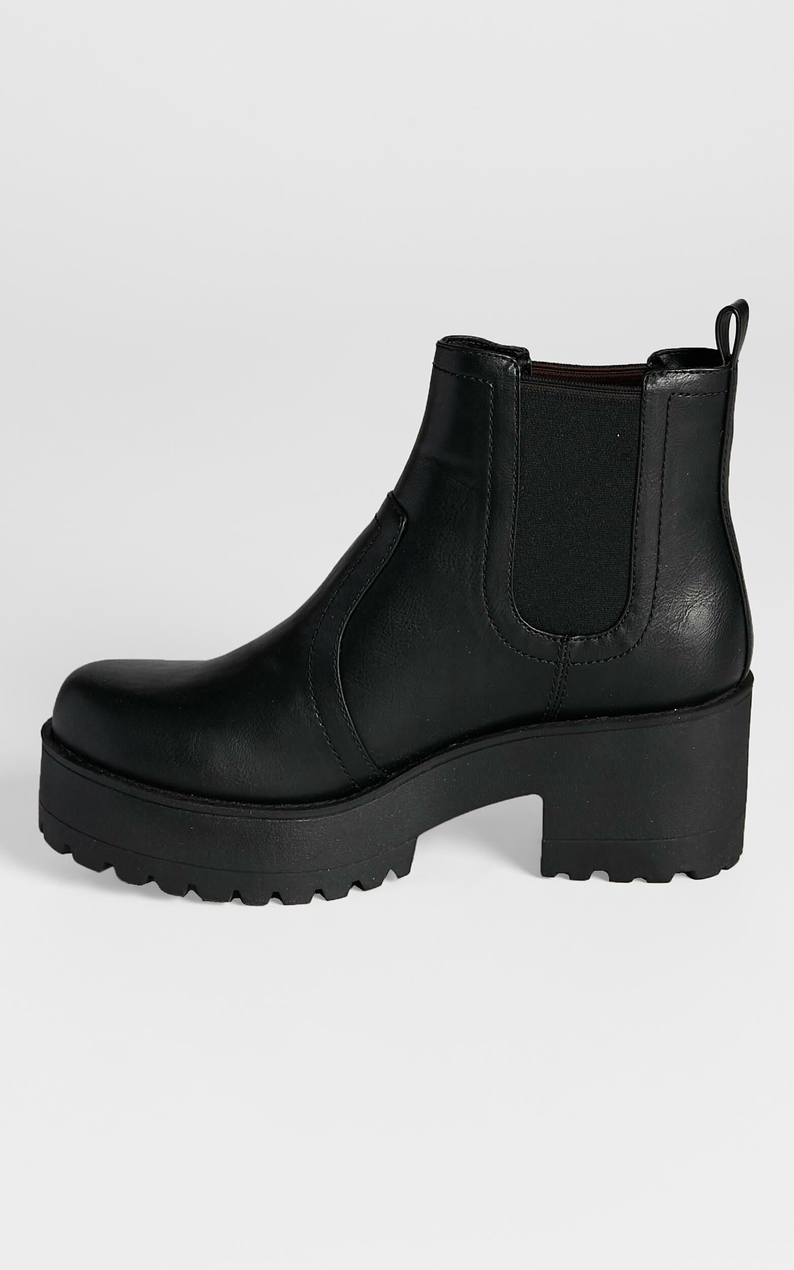 Lipstik black eamon best sale boots