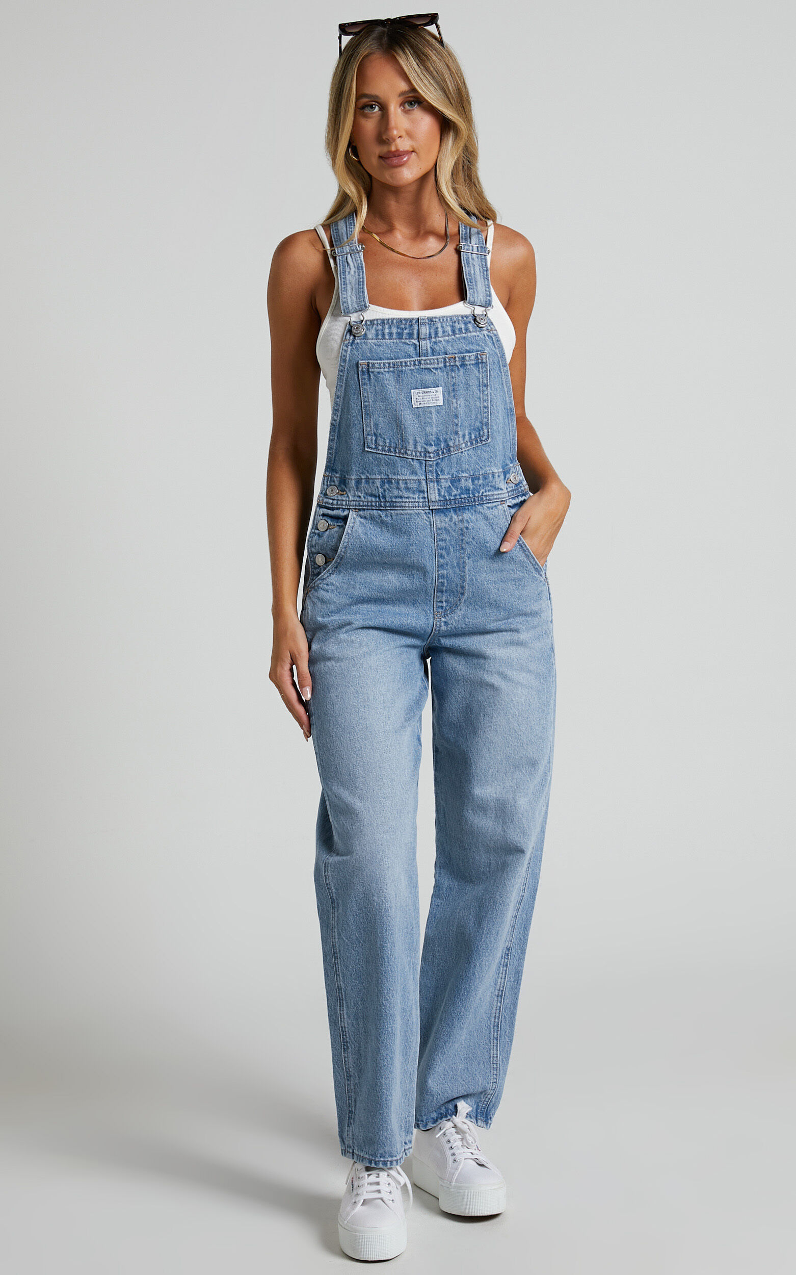 Levis baggy overalls new arrivals