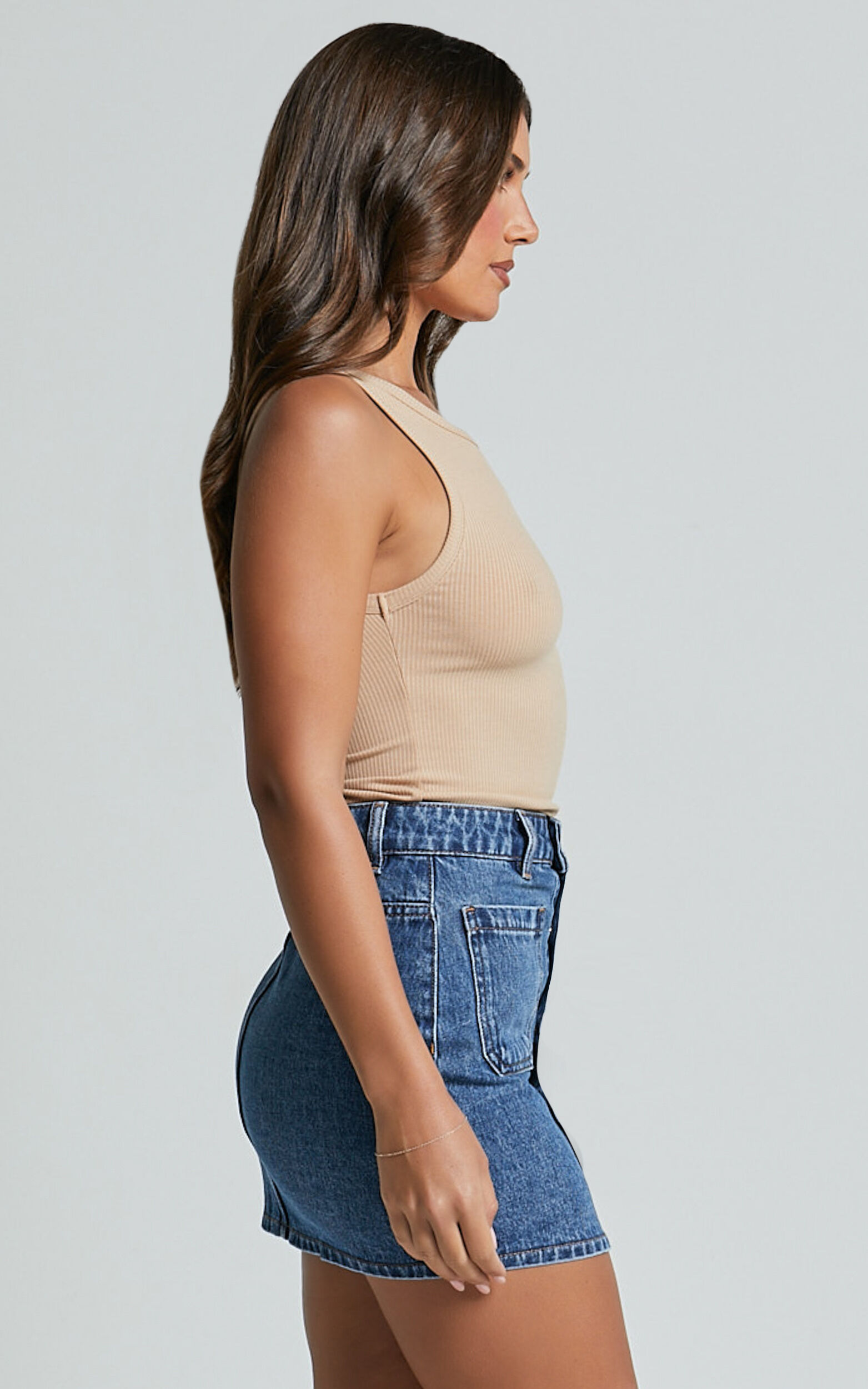 Mid length denim skirts homecoming outlet