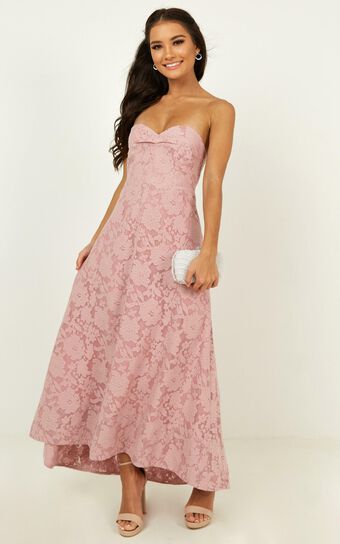 Show Me The Light Dress In Blush