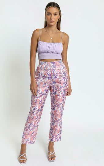 Rainey Pants in Multi Floral