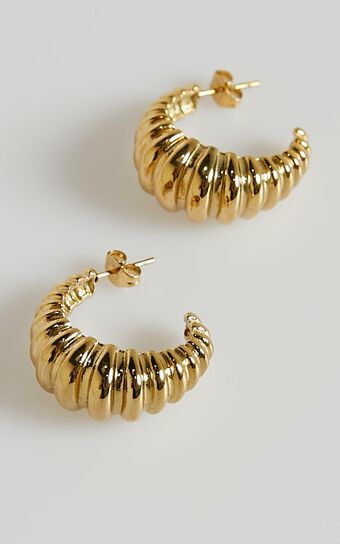 Peta and Jain - Honey Earrings in Gold