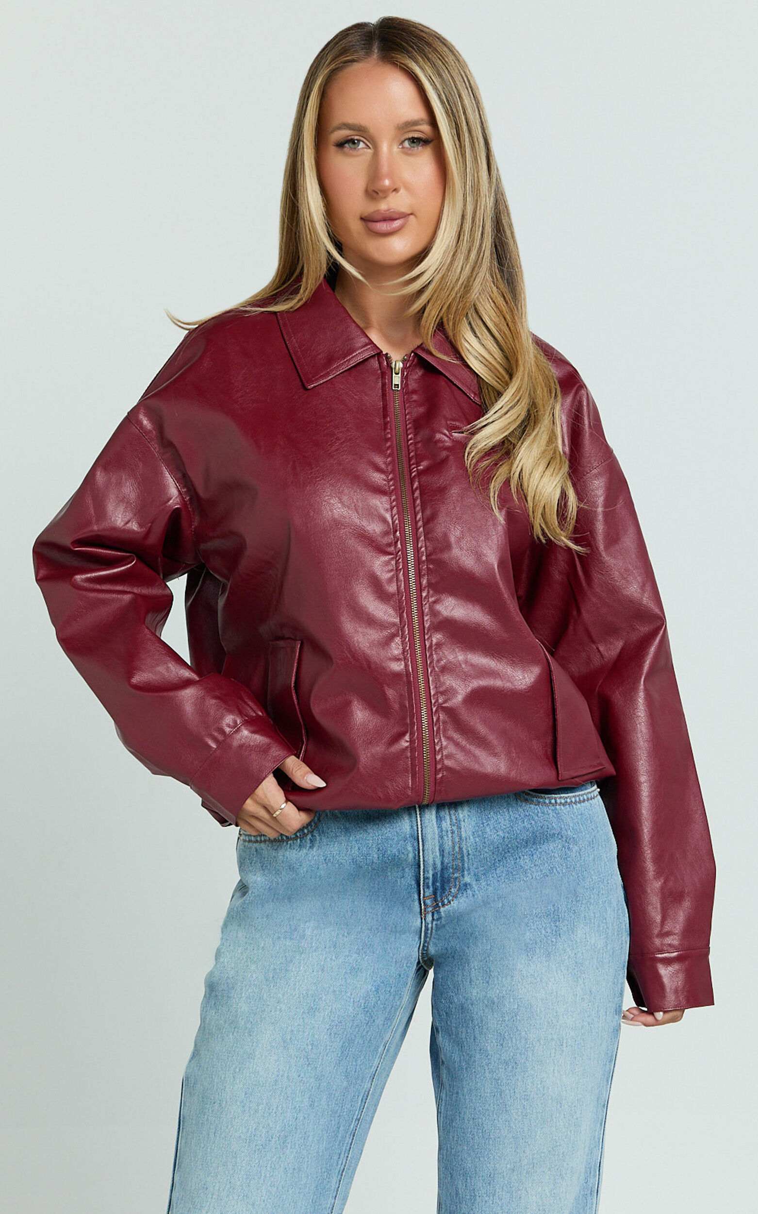 レザージャケット・コート Chloe Leather bomber jacket Chloé Short Bomber Jacket In Soft Leather | Chloé US