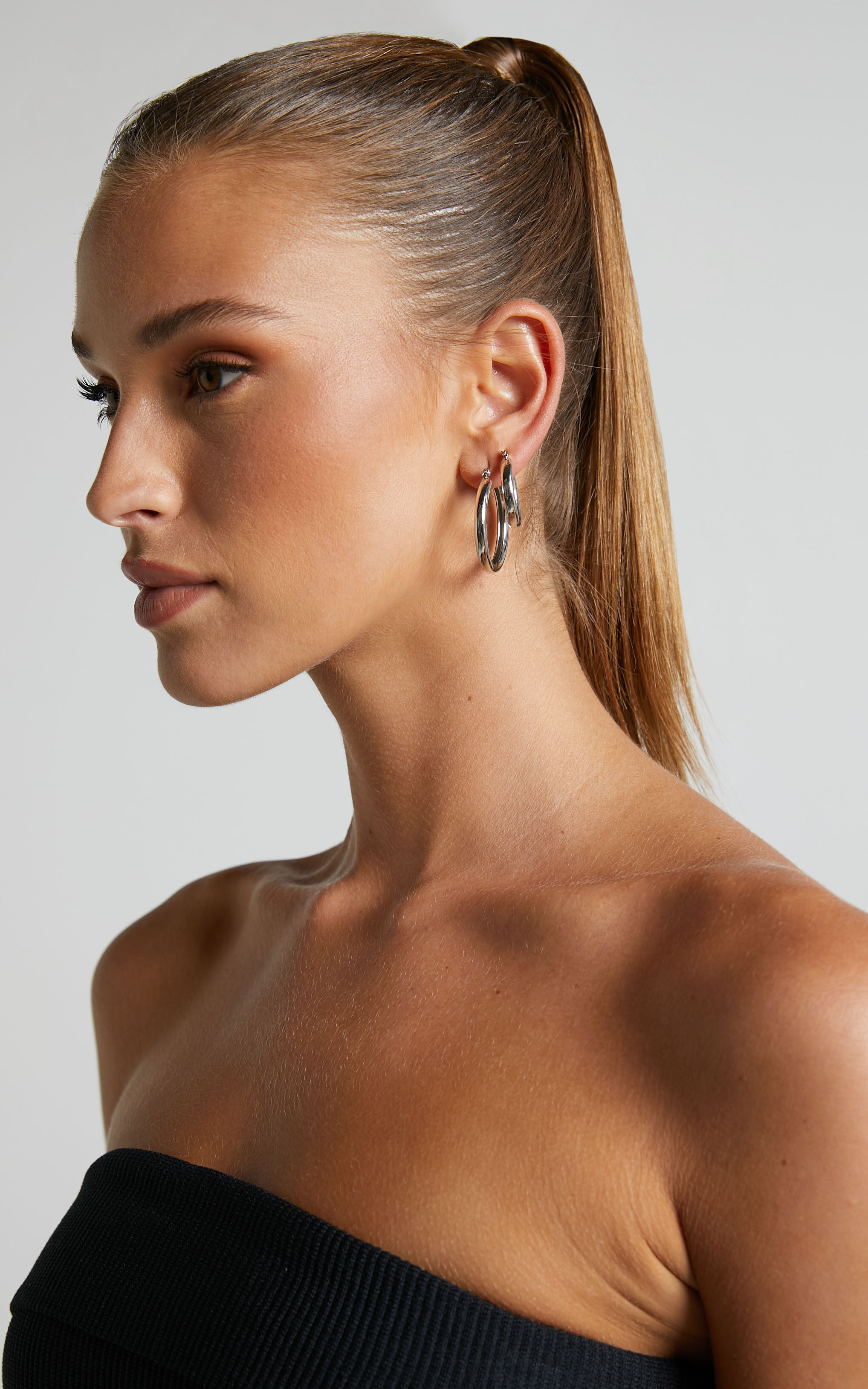 Multipack silver earrings cheap
