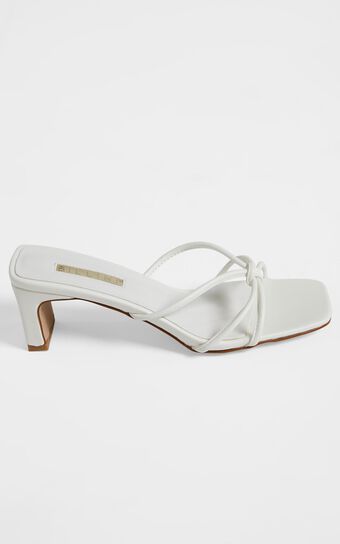 Billini - Grace Heels in White