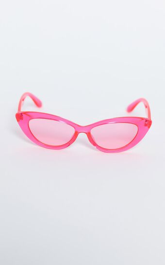 Reality Eyewear - Byrdland Sunglasses in Neon Pink