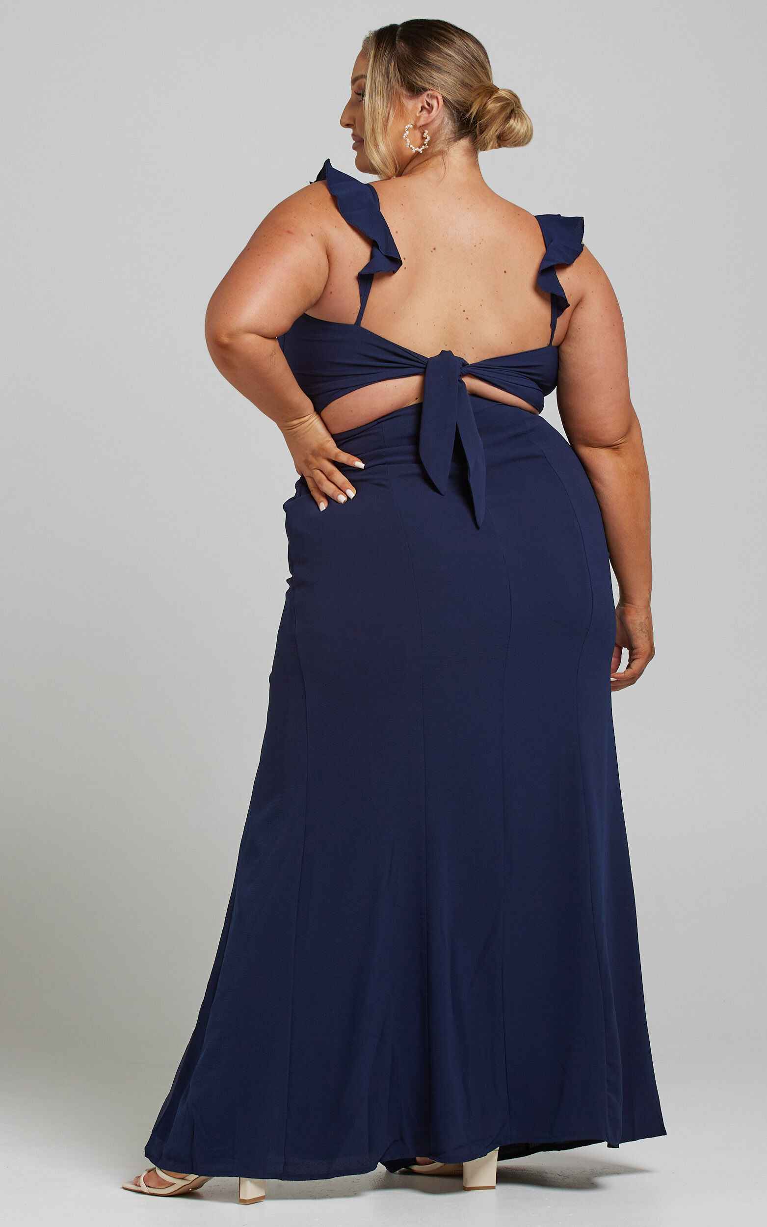 Showpo store navy dress