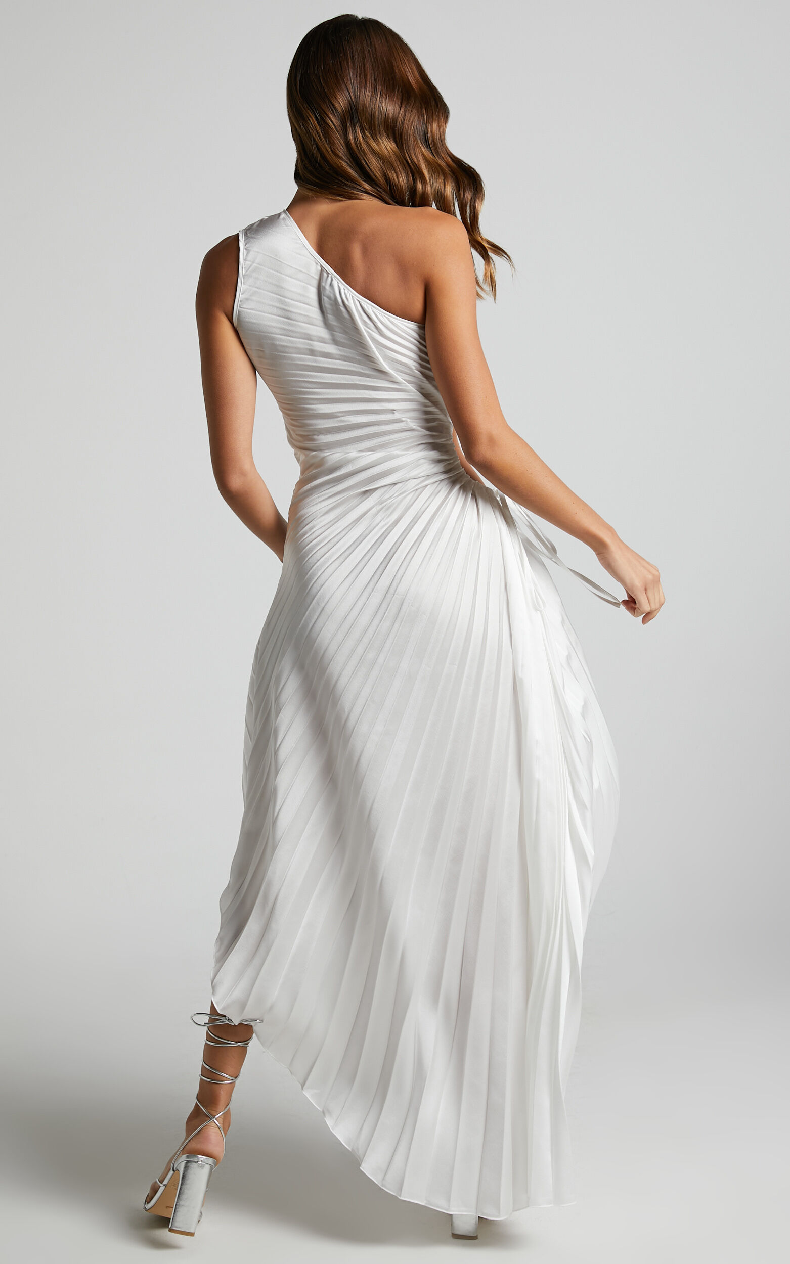 Showpo white shop maxi dress